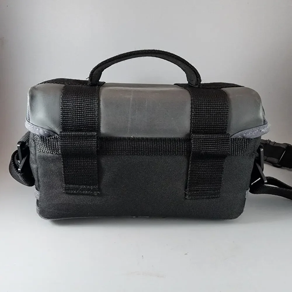 Multi-Function Camera Utility Bag w/Buckle Straps, Handle, Shoulder Strap 9x5x4